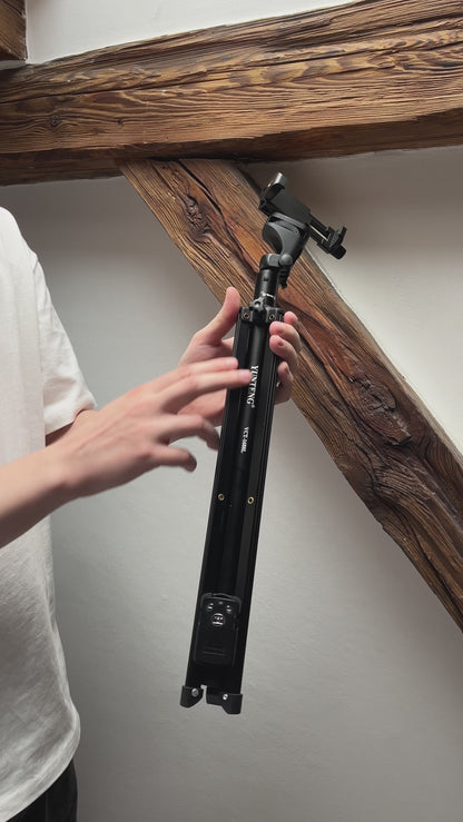 Statyw i Selfie Stick 2w1 — wysokość do 2 metrów